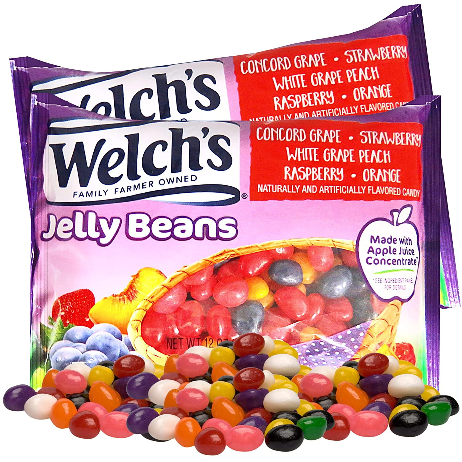 Welch's Assorted Jelly Beans 12 oz. Bag
