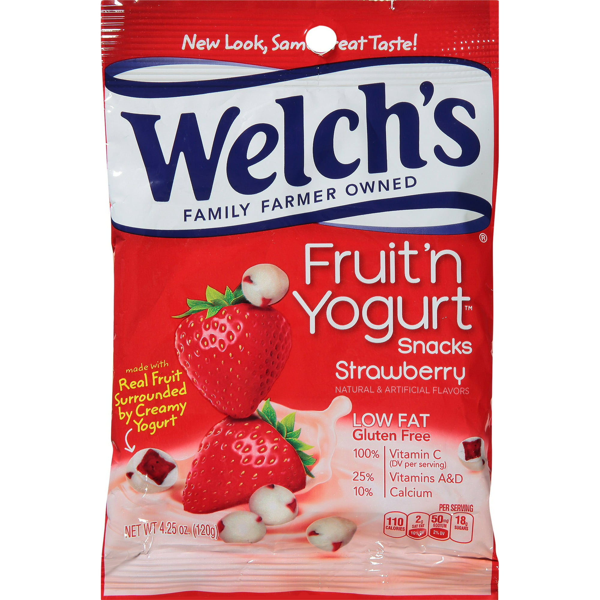 Welch's® Blueberry Fruit 'n Yogurt™ Snacks 4.25 oz. Pouch - Walmart.com