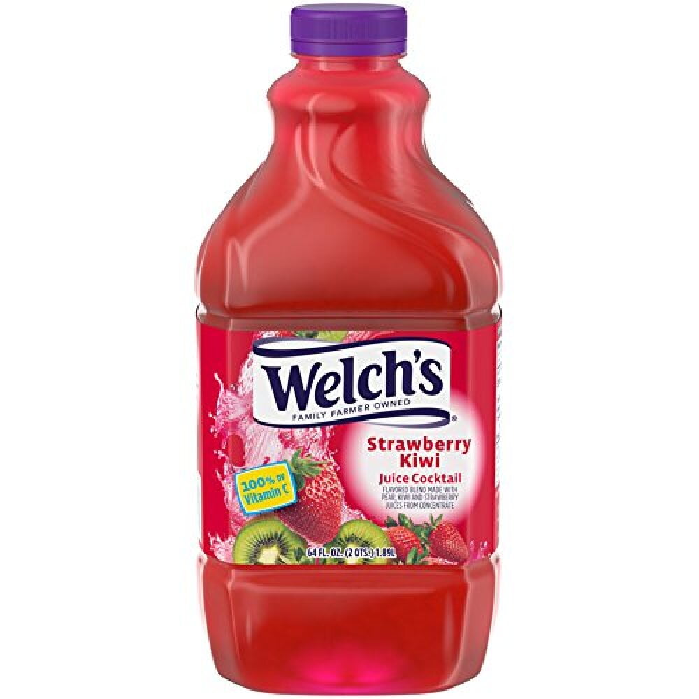Welch's Cocktail Juice, Strawberry Kiwi, 64 Ounce