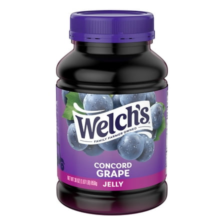 Welch's Concord Grape Jelly, 30 oz Jar