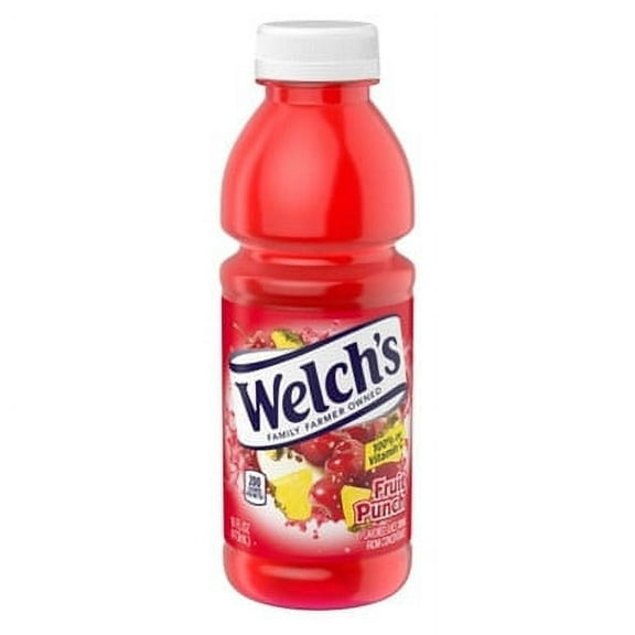 Welch's Fruit Punch, 16 oz - Pk of 12