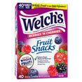 thumbnail image 1 of Welch's Fruit Snacks Gluten-Free Berries 'N Cherries Soft Fruit Snacks, .8 oz, 40 Count, 1 of 13