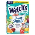 thumbnail image 1 of Welch's Fruit Snacks Gluten-Free Fruit Punch & Island Fruit Soft Fruit Snacks, .8 oz, 40 Count, 1 of 5