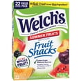 thumbnail image 1 of Welch's Fruit Snacks Gluten-Free Summer Fruits Soft Fruit Snacks,  .8 oz, 22 Count, 1 of 14