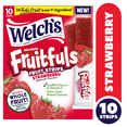 thumbnail image 1 of Welch's Fruitfuls Strawberry Fruit Snacks Strips, 0.5oz, 10 Count, 1 of 6