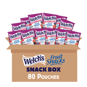 Welch's Gluten Free Bulk Fruit Snacks, Berries N Cherries, 0.8 oz, 80 Count