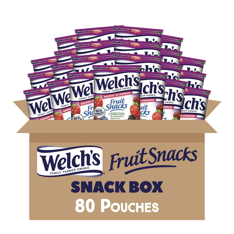 Welch's Fruit Snacks Mixed Fruit, 28 pouches - 22 g