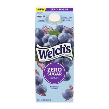 Welch's Grape Zero Sugar Drink, 59 fl oz Carton