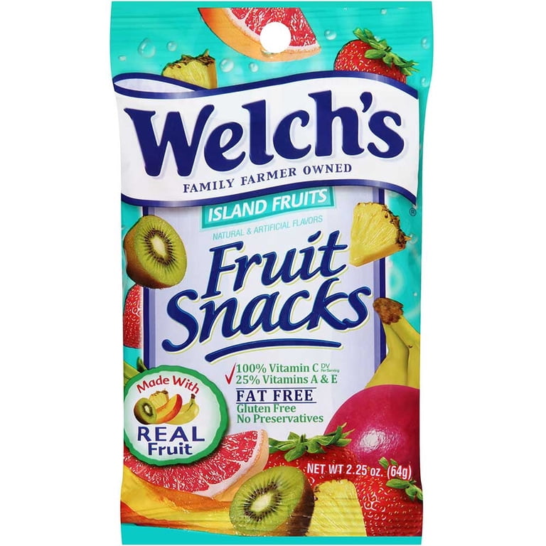 Welch's Island Fruit Mix Fruit Snack, 2.25 oz - Case of 48