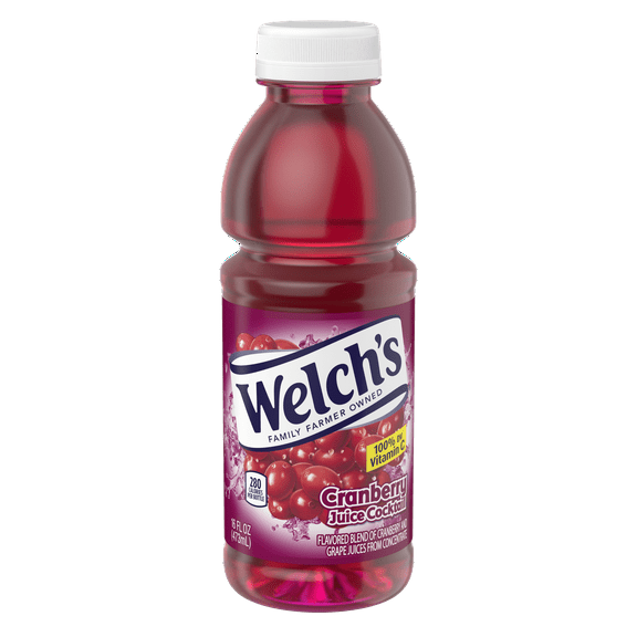 Welch's Juice PET Bottles Cranberry Cocktail 16 fl. oz. (12 count)