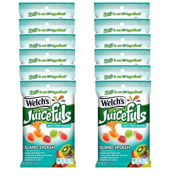 Welch's Juicefuls Island Splash | 4 Oz | Pack of 12