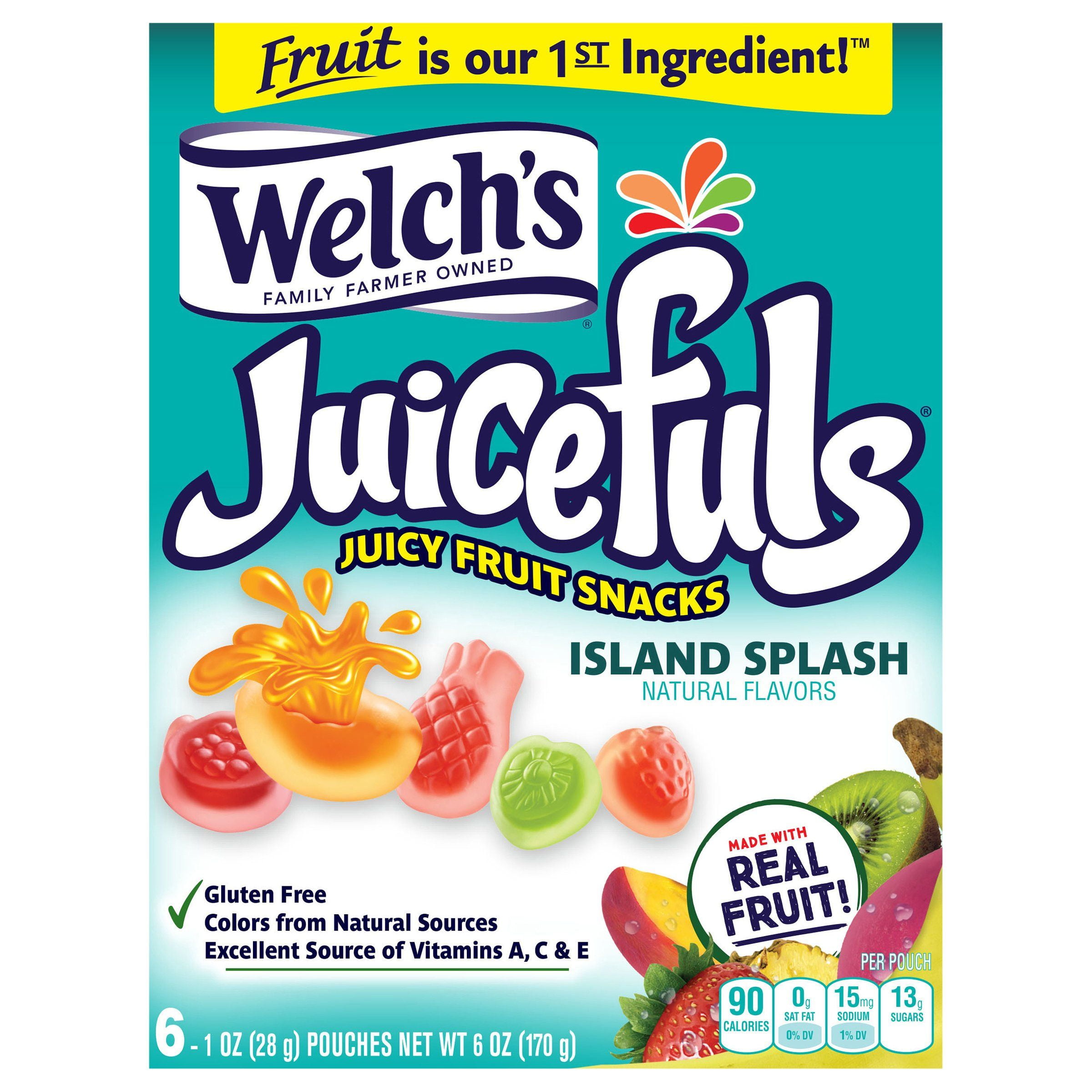 Welch's Juicefuls Island Splash Juicy Fruit Snacks - 6 ct (Packaging May Vary)