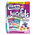 thumbnail image 1 of Welch's Juicefuls Juicy Fruit Snacks, Island Splash/Berry Blast, Fruit Gushers, Bulk Pack, Gluten Free, Individual Single Serve Bags, 1 oz (Pack of 14), 1 of 3