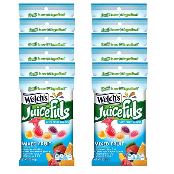 Welch's Juicefuls Mixed Fruit | 4 Oz | Pack of 12