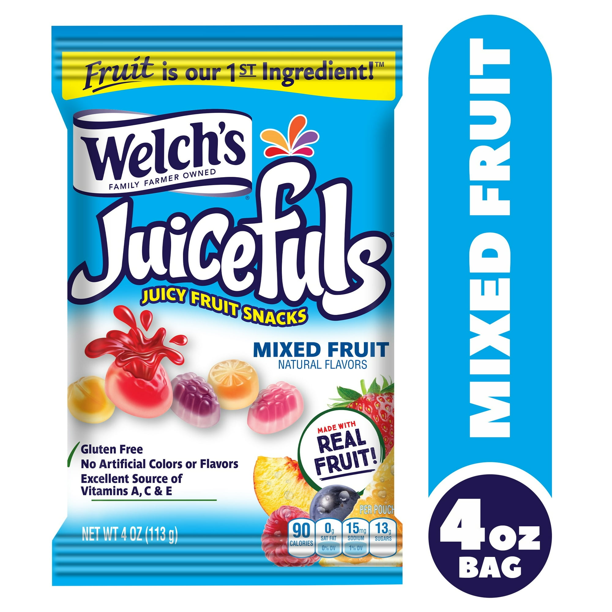 WELCHS JUICEFULS MIXED FRUIT 4OZ