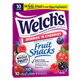 thumbnail image 1 of Welch's Fruit Snacks Gluten-Free Berries 'N Cherries Soft Fruit Snacks, .8 oz, 10 Count, 1 of 13