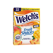 Welch's Fruit Snacks, Mango Peach, 0.8oz, 22 Count