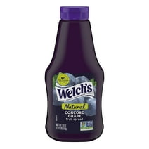 Welch's Natural Concord Grape Spread, 18 oz Squeeze Bottle
