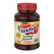 Welch's Simply Natural Strawberry Spread, 27 oz Jar