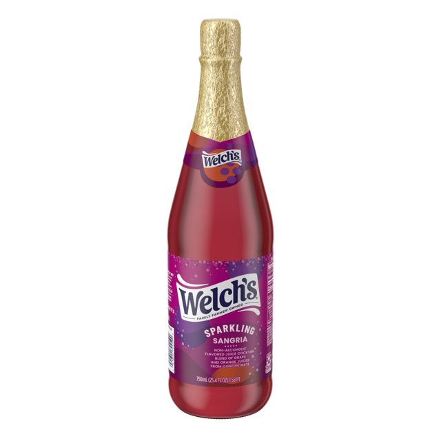 Welch's NonAlcoholic Sparkling Sangria Juice Cocktail, 25.4 fl oz
