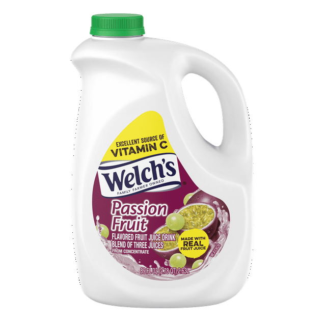 Welch's Passion Fruit Fruit Juice Drink, 89 fl oz carton