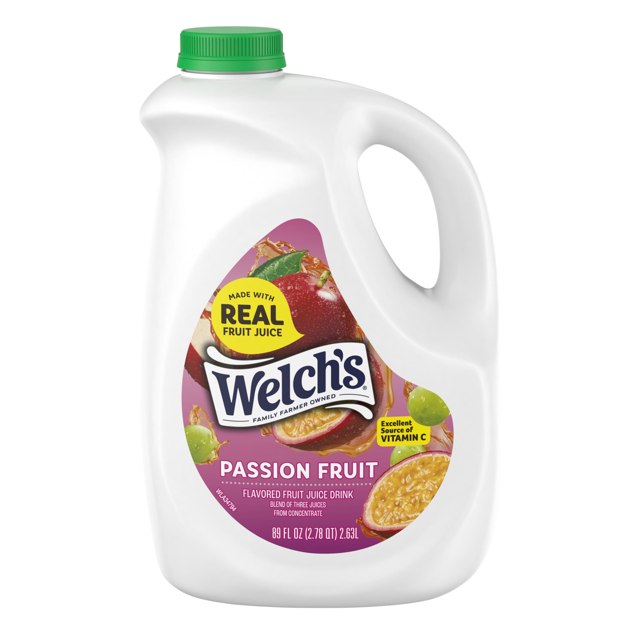 Welch's Passion Fruit Fruit Juice Drink, 89 fl oz carton