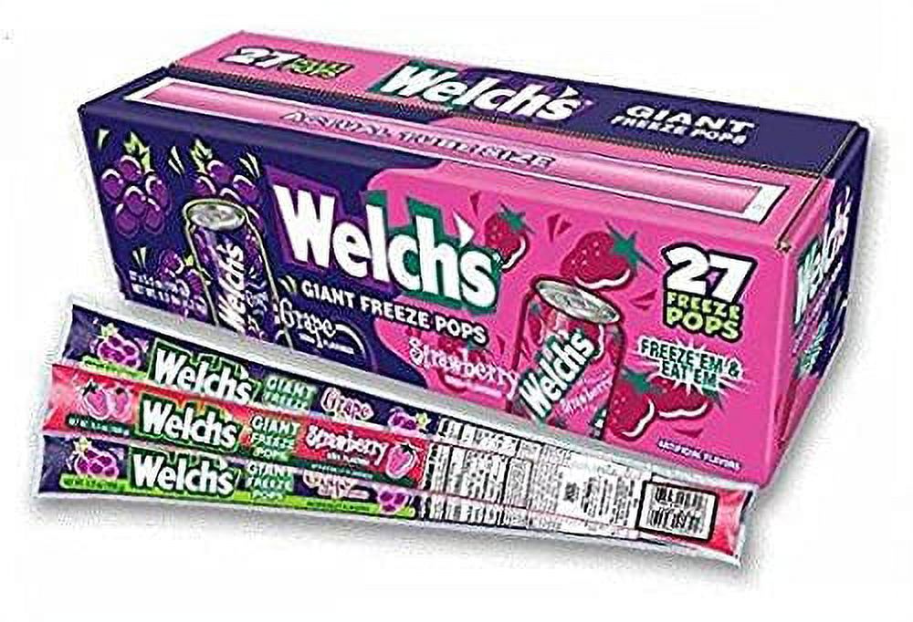 Welch's Soda Pop Giant Freeze Pops - Walmart.com