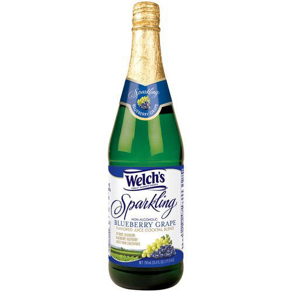 Welch's Sparkling Blueberry Grape Juice Cocktail, 25.4 Fl. Oz.