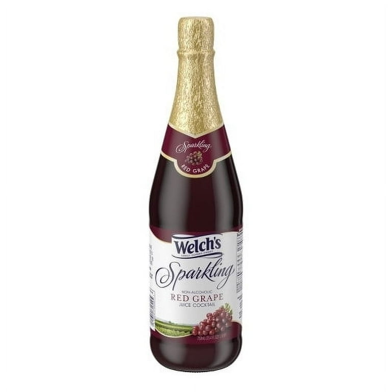 Welch's Non-Alcoholic Sparkling Red Grape Juice Cocktail,
