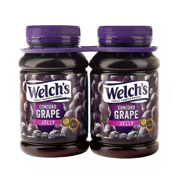 Welchs Concord Grape Jelly, 30 Ounce (Pack of 2)