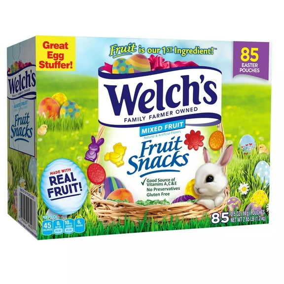 Welchs Easter Fruit Snacks 0.5 Ounce (85 Count)