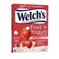 thumbnail image 1 of Welchs Fruit n Yogurt Strawberry Fruit Snacks, 8 Ct (Pack of 4), 1 of 3