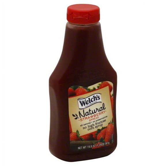 Welchs Natural Spread, 19.8 oz, 4Pack