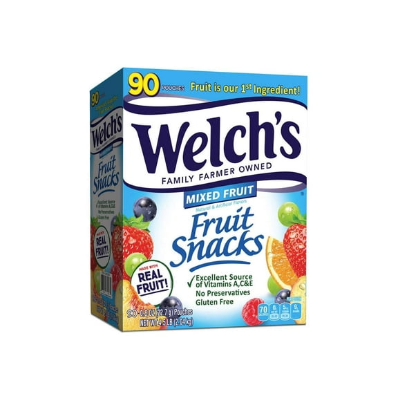 Welchs Welchs Mixed Fruit Snacks, 90 ct,, 4.5 Lb ()