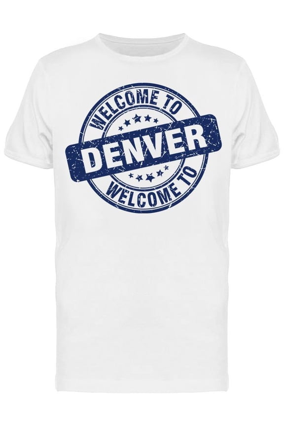 Welcom Denver T-Shirt Men -Image by Shutterstock, Male Medium