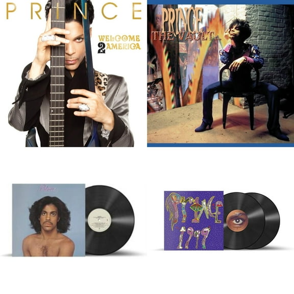 Welcome 2 America (2LP) & Vault - Old Friends 4 Sale & Prince (X) & 1999 (X)