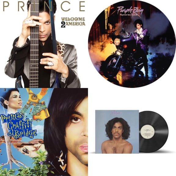 Welcome 2 America (Deluxe/2LP/CD/Blu-Ray) & Purple Rain Ost (Picture Disc) & Music From Graffiti Bridge (X) (2LP) & Prince (X)