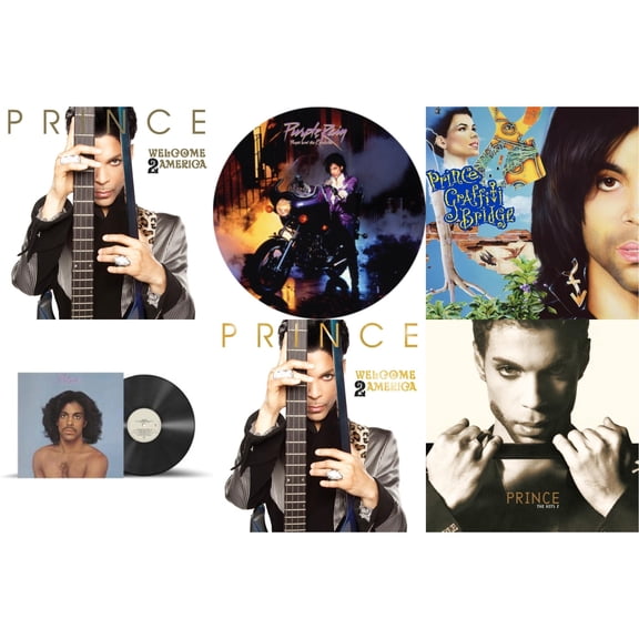 Welcome 2 America (Deluxe/2LP/CD/Blu-Ray) & Purple Rain Ost (Picture Disc) & Music From Graffiti Bridge (X) (2LP) & Prince (X) & Welcome 2 America (2LP) & Hits 2 (X) (2LP)