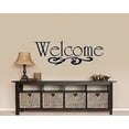 thumbnail image 1 of Welcome #2 ~ Wall or Window Decal 10"x 25", 1 of 3