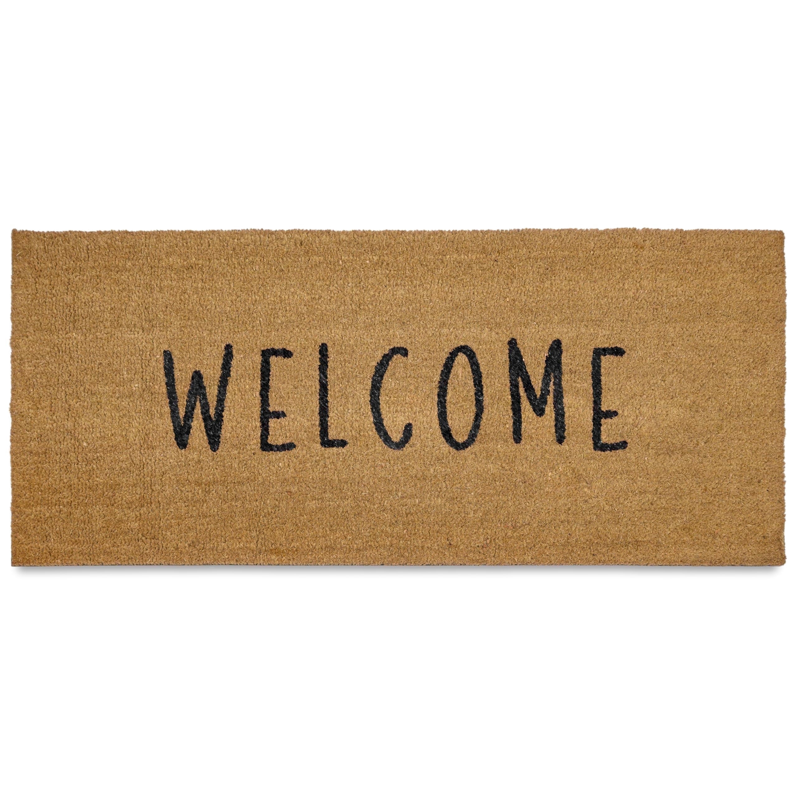 MAINEVENT Welcome 48X24 Inch Long Doormat, Large Outdoor Welcome Mat for Outside