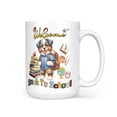 thumbnail image 1 of Welcome Australian Shepherd Back to School Vintage Retro Mug Aussie Dog Lover Gifts Coffee Tea Cup - 02012, 1 of 4