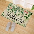 Autumn Doormats Branches And Leaves Doormats Indoor And Outdoor