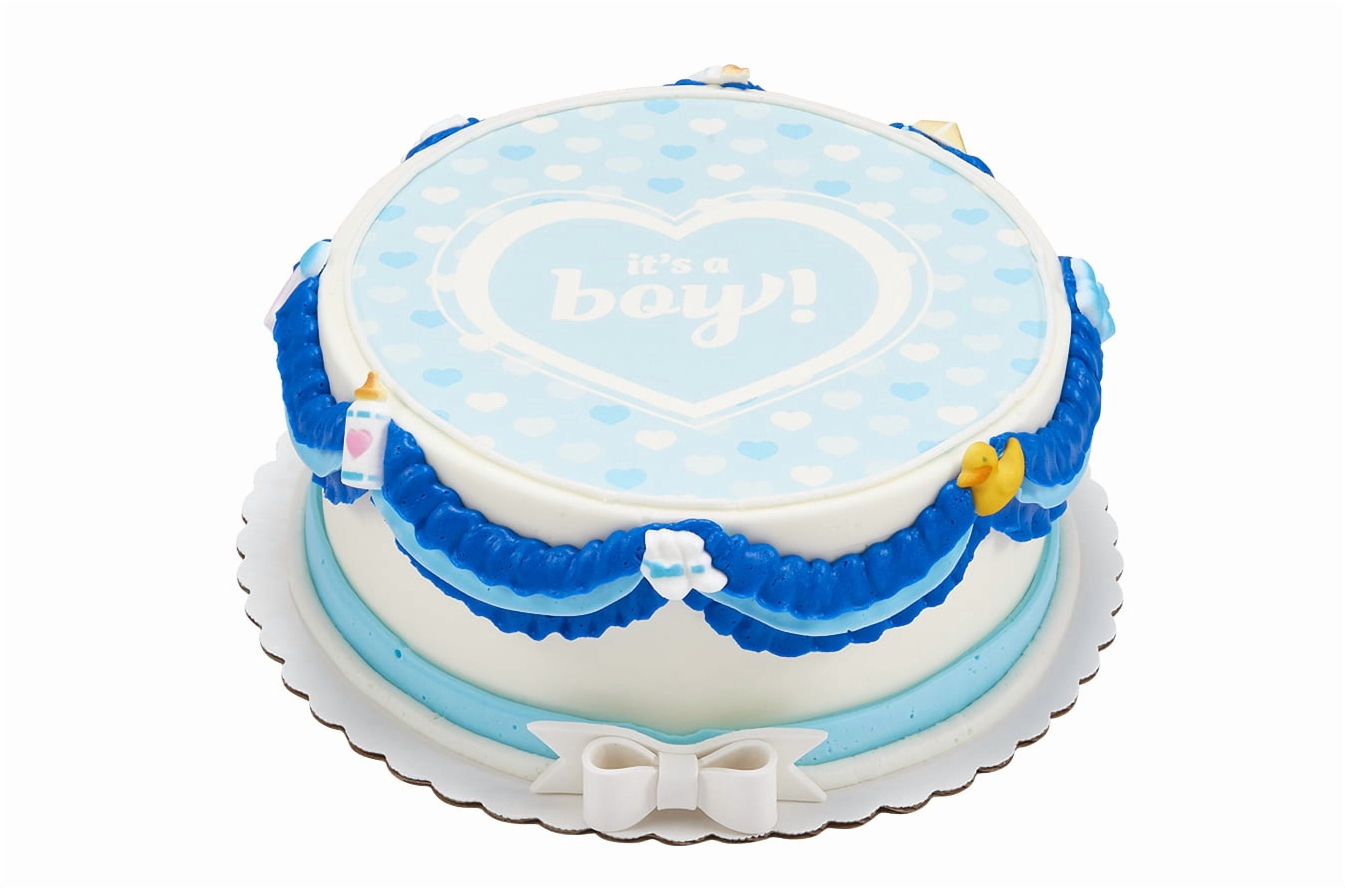 Welcome Baby Boy ROUND CAKE
