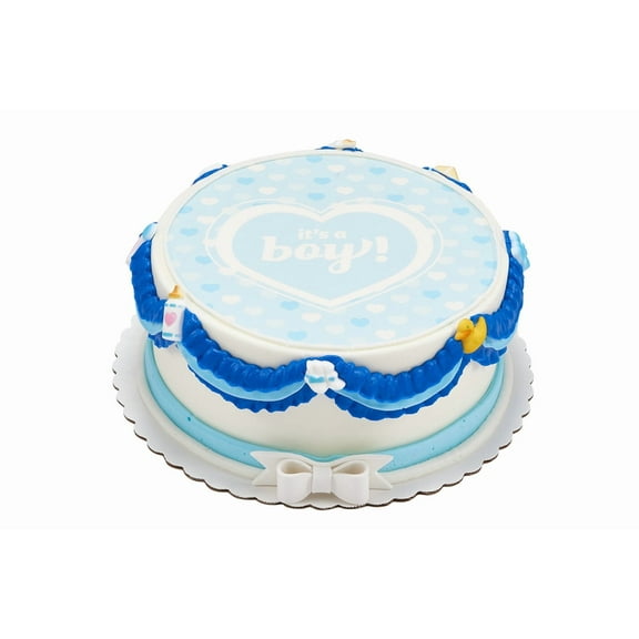 Welcome Baby Boy ROUND CAKE