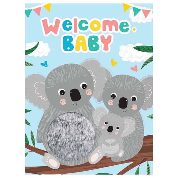 Pre-Owned Welcome, Baby - Touch and Feel Board Books - Sensory Board Book
