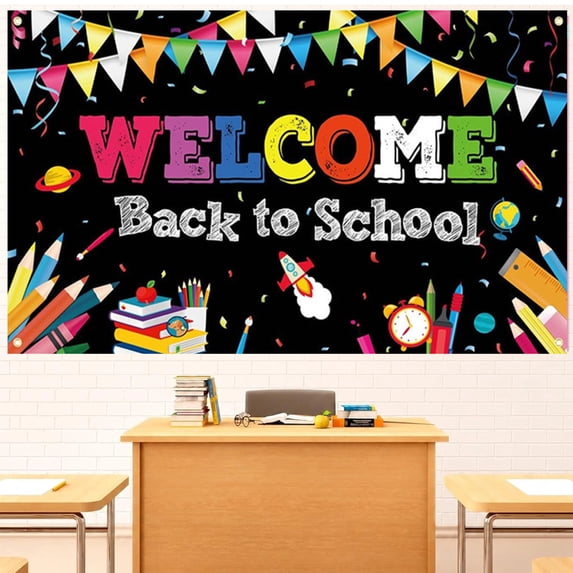 Welcome Back Bulletin Board Set Back To School Bulletin Board Set Theme Classroom Decor Back To School Decor Decorations For Classroom For Homeschool And Classroom,D1