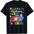 thumbnail image 1 of Welcome Back First Day Of School Lunch Lady Back To School T-Shirt Size S-5XL, 1 of 4