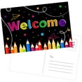 thumbnail image 1 of Welcome Back to School Postcards for Students - 30pcs Teacher Postcards for Students - Welcome to Our Class Postcard for Student from Teacher Preschool Kindergarten School Supplies, 1 of 7