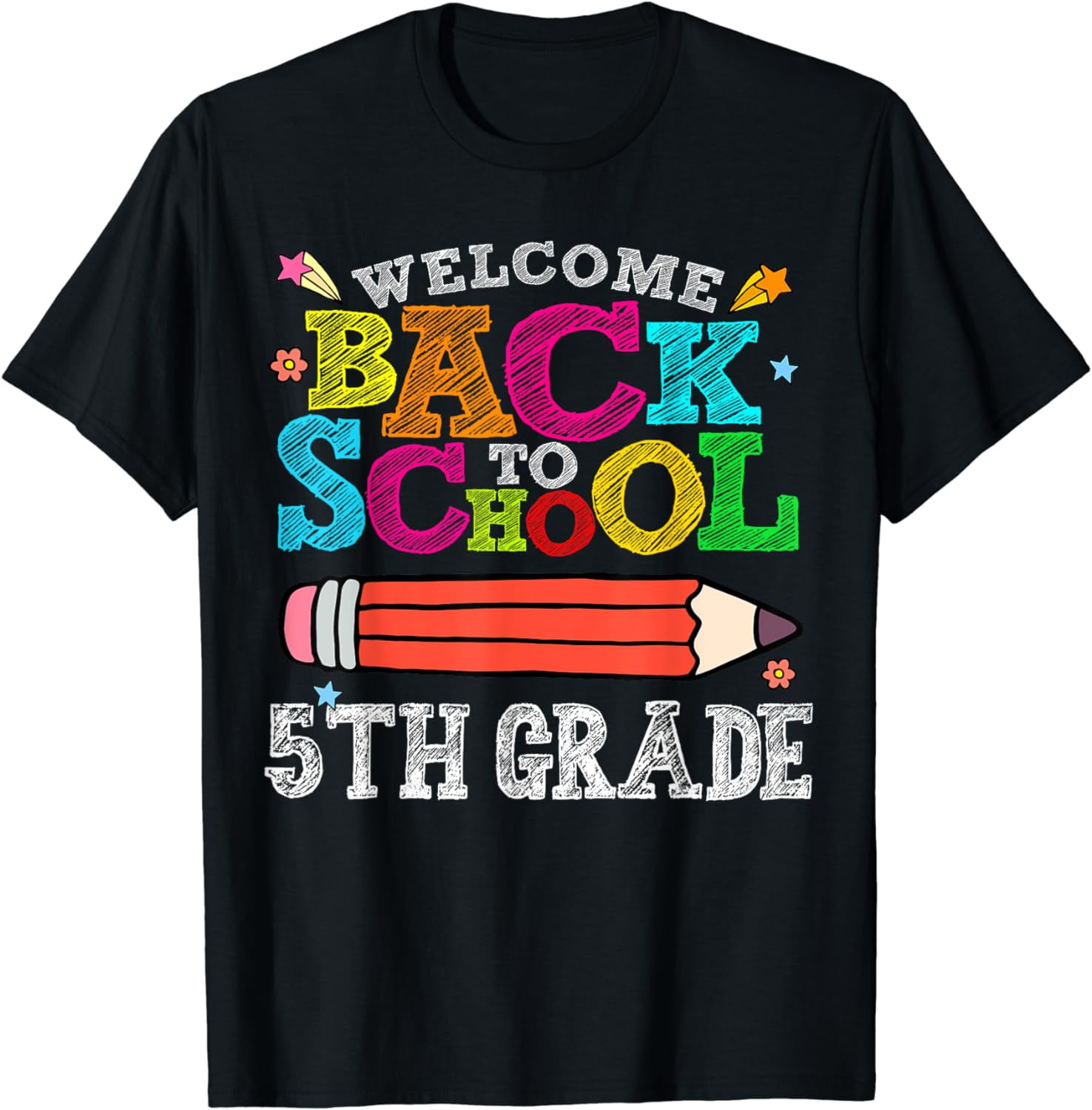 Welcome Back To School 5th Fifth Grade for Teachers T-Shirt - Walmart.com