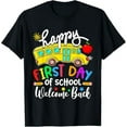 thumbnail image 1 of Welcome Back To School Happy First Day Teacher Bus Driver T-Shirt, 1 of 5
